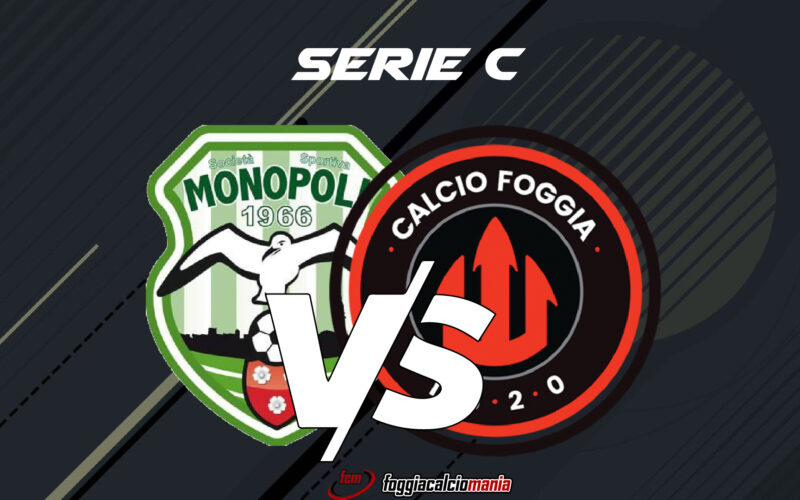 Monopoli-Foggia: le ultimissime