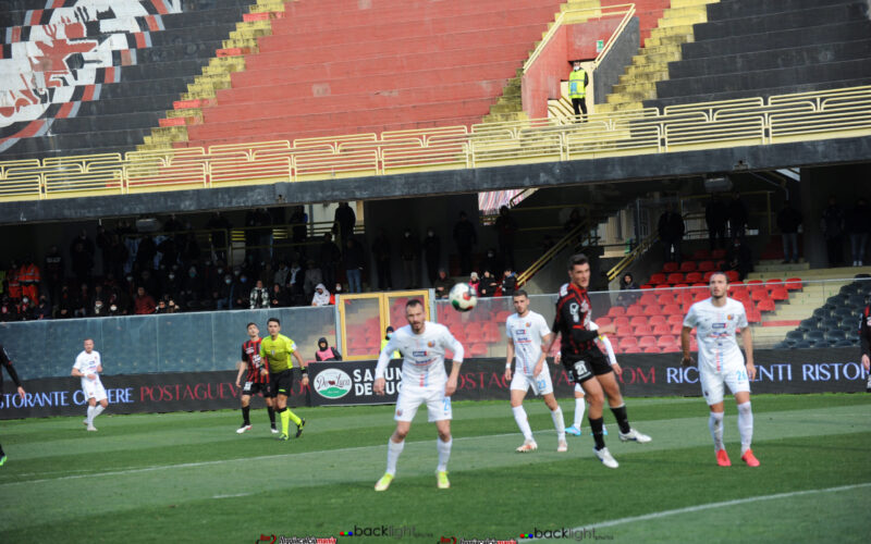 La fotocronaca di Foggia-Catania