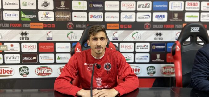 Foggia, Rizzo: “Abbiamo fame e determinazione”