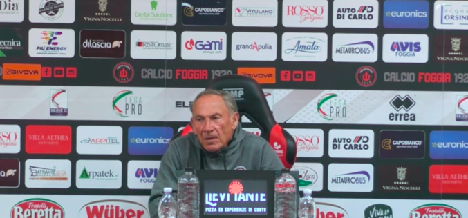 Pre-partita, Zeman: “Non sarà come Avellino. La Virtus Entella gioca a calcio”