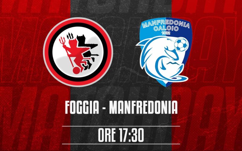 Foggia-Manfredonia in diretta su TeleFoggia