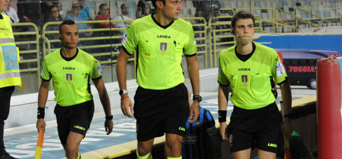 Foggia-Pescara dirige Mario Saia di Palermo