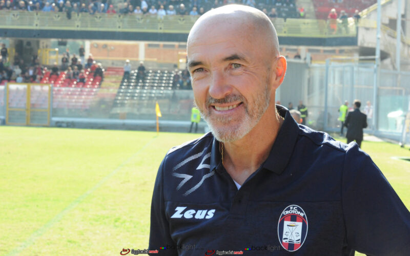 Crotone, Lerda: “Derby totalmente in equilibrio, ce ne sarà un altro”