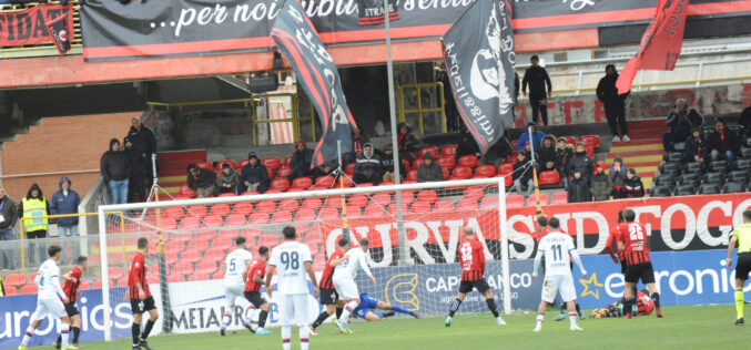 La fotocronaca di Foggia-Potenza