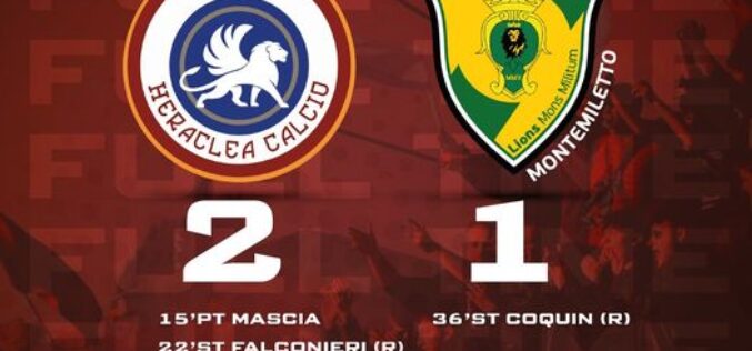 A.S.D. Heraclea Calcio-Montemiletto 2-1 Quinta vittoria su cinque gare