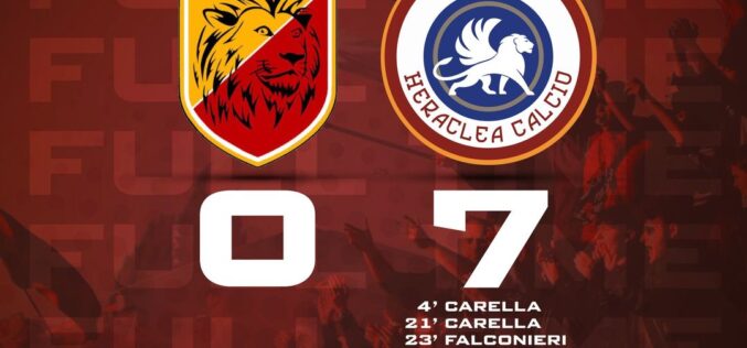 Lions Grotta-Heraclea  0-7 Non c’è storia
