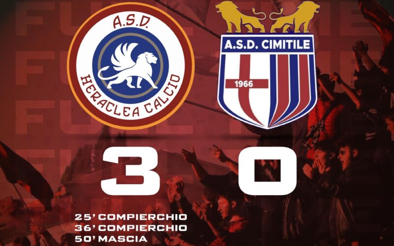 Heraclea calcio-Cimitile 3-0