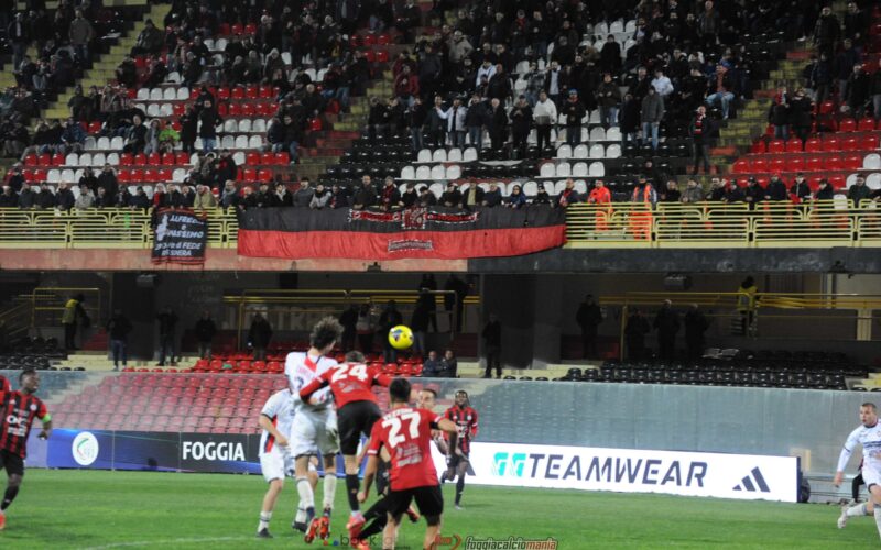 La fotocronaca di Foggia-Crotone