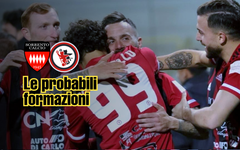 Sorrento-Foggia: le ultimissime