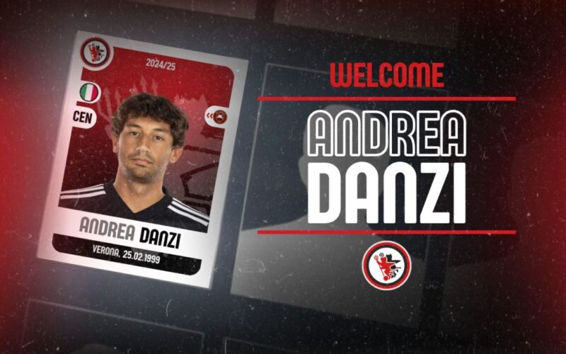 Ufficiale: Andrea Danzi per il centrocampo rossonero