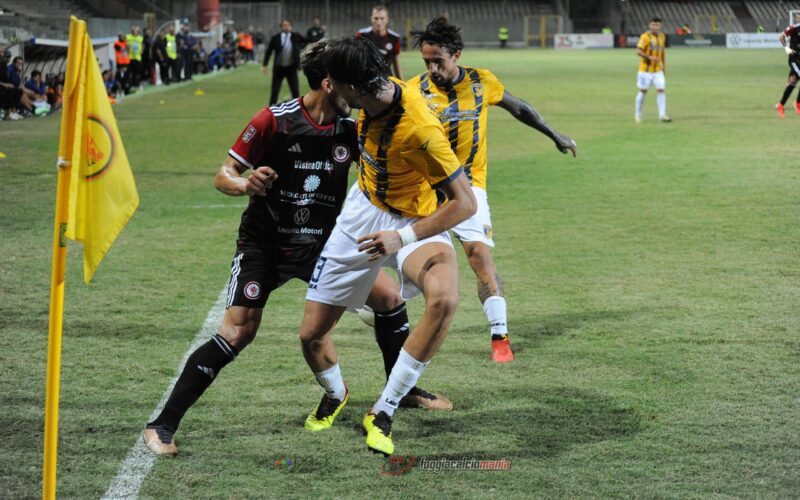 La fotocronaca di Foggia-Giugliano