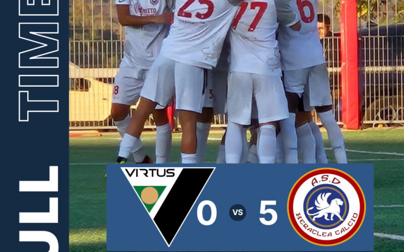 Virtus-ASD Heraclea calcio 0-5