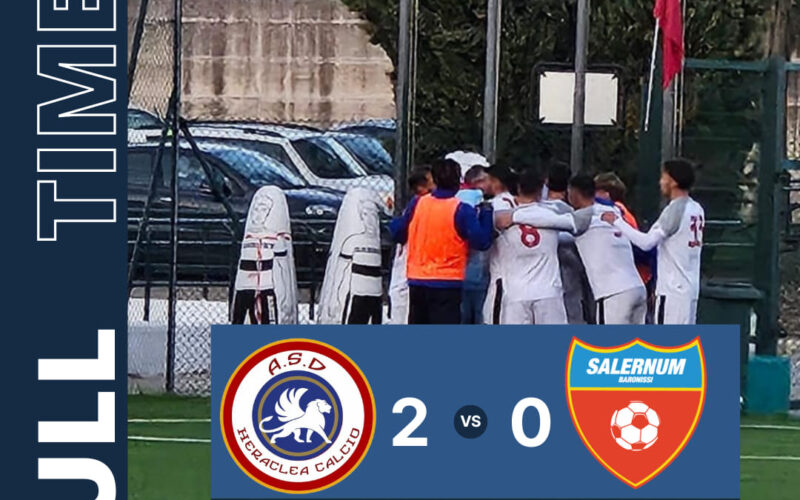 Heraclea Calcio-Salernium 2-0