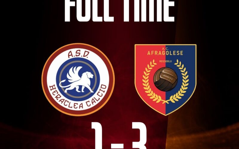 Heraclea-Afragolese 1-3