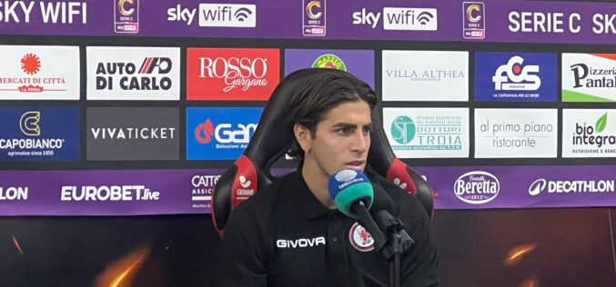 Buttaro: “Gruppo compatto, andremo a Cerignola per giocare convinti della nostra forza”