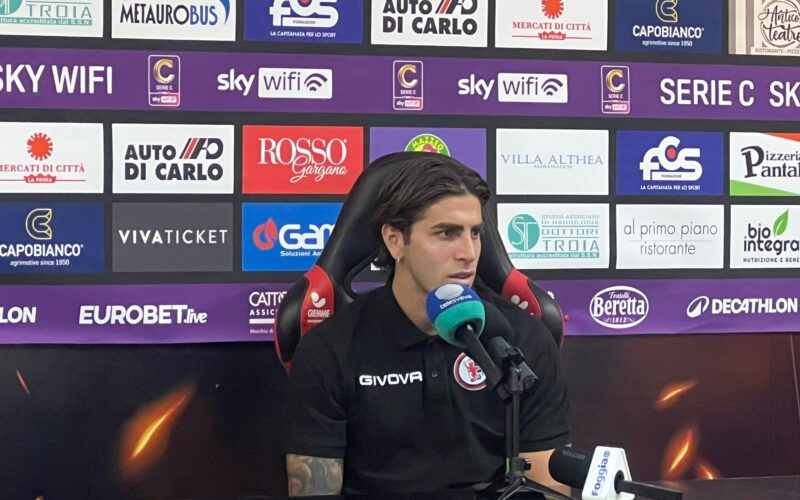 Buttaro: “Gruppo compatto, andremo a Cerignola per giocare convinti della nostra forza”