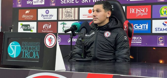 D’Amico: “Questa vittoria è per il bene del Foggia”
