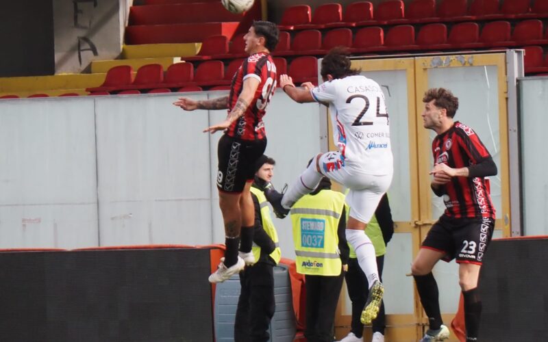 La fotocronaca di Foggia-Catania