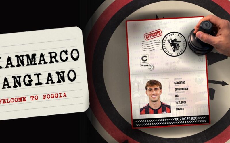 Ufficiale: Cangiano e’ rossonero