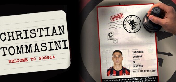 Ufficiale: Tommasini al Foggia