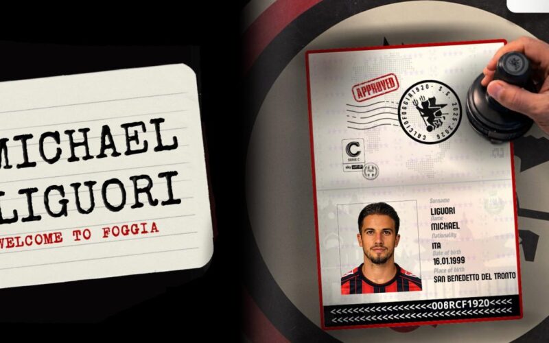 Ufficiale: Michael Liguori al Foggia