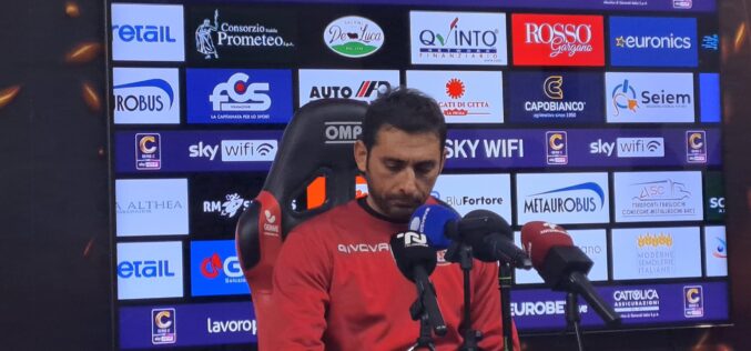 Pazienza: “Avversario temibile. Ma dobbiamo interrompere la serie negativa”