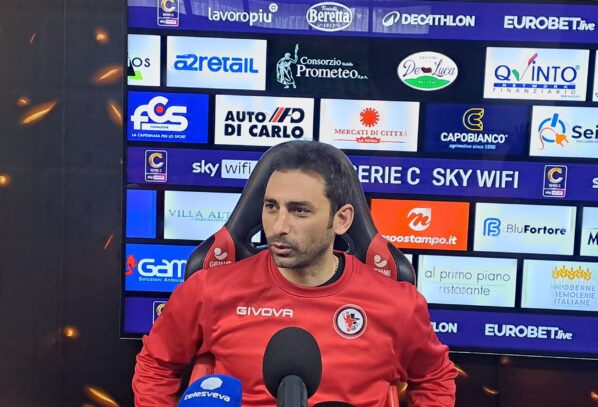 Pazienza: “Ogni notte sogno la salvezza. Ma la realtà ci porta alla sfida con il Trapani”