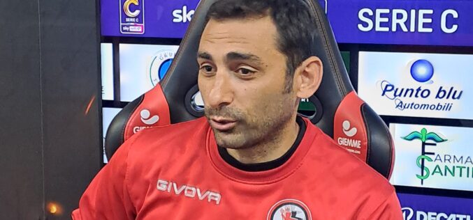 Pazienza: “Gara decisiva. Recupero pieno di Cangiano, Liguori in forse”