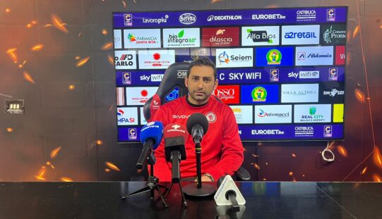 Fiducia e voglia di vincere. Pazienza evidenzia la crescita della squadra