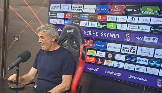 Auteri: “Sono contento della prestazione, ma dispiaciuto perchè abbiamo regalato il pareggio”