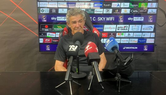 Auteri: “Gara difficile, ma ci arriviamo pronti. Peccato non avere i tifosi”