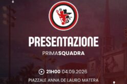 Domani la presentazione della squadra