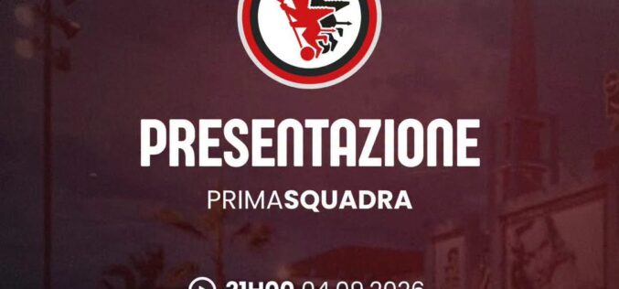 Domani la presentazione della squadra