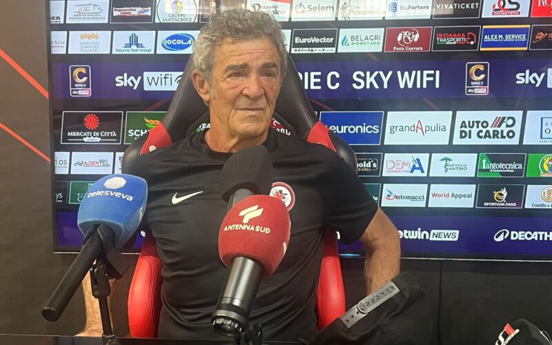 Auteri: “La squadra sente la passione dei tifosi. Pronti a dare il massimo con il Cerignola”