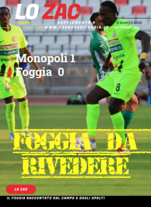 Lo Zac su Monopoli-Foggia, sfoglia il giornale gratuitamente.